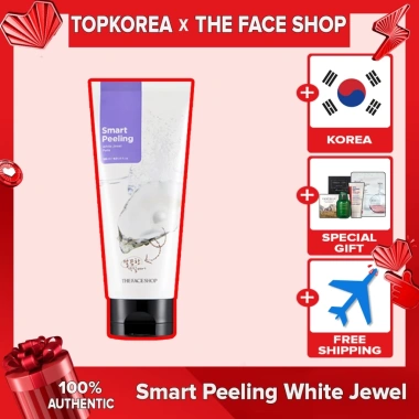 Hàng mới Tẩy da chết THE FACE SHOP dạng kỳ ngọc trắng thông minh 120ml giảm giá 18% còn 187.226 VND