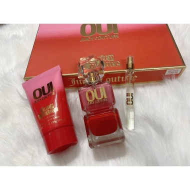 HÀNG MỸ Set Nước Hoa OUI JUICY COUTURE Hồng 100ml EDP - Giá 2.15 Triệu, Hương Ngọt Ngào