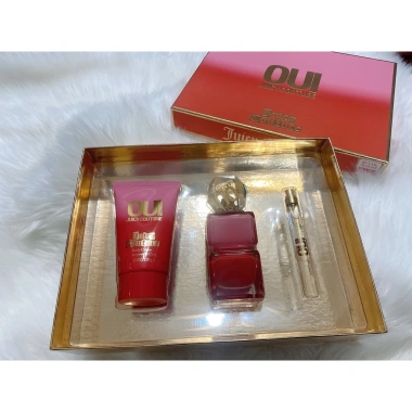 HÀNG MỸ Set Nước Hoa OUI JUICY COUTURE Hồng 100ml EDP - Giá 2.15 Triệu, Hương Ngọt Ngào 2 HÀNG MỸ Set Nước Hoa OUI JUICY COUTURE Hồng 100ml EDP - Giá 2.15 Triệu, Hương Ngọt Ngào 2