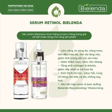 Hàng nhập khẩu Serum Retinol Bielenda Mezo Skin Clinic Trẻ hoá, da căng bóng, mờ thâm sẹo, giảm giá 22% chỉ 234.000₫ 2