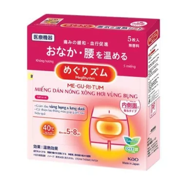 HÀNG NỘI ĐỊA NHẬT Miếng dán đau bụng kinh KAO giảm đau nhanh, không thuốc, an toàn, chỉ 193.000đ