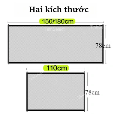 Hàng Rào Cổng An Toàn Cho Bé Thiết Kế Thu Gọn Không Khoan, Lắp Đặt Tiện Lợi, Giá 174k 7