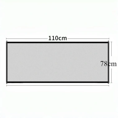 Hàng Rào Cổng An Toàn Cho Bé Thiết Kế Thu Gọn Không Khoan, Lắp Đặt Tiện Lợi, Giá 174k 10