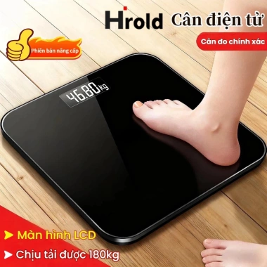 Hàng sẵn Cân Điện Tử Màn LED Chịu Tải 180kg Mặt Kính Cường Lực - Giá 125.000₫