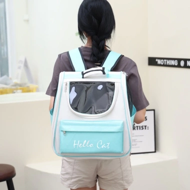 [HÀNG SẴN - GIAO NHANH 24H] Balo Hello Cat cao cấp cho chó mèo - Siêu nhẹ, thoải mái, giá chỉ 39.000₫ 4