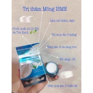 Hàng Thái Bao Check - Kem thoa thâm, mụn Mông, Bẹn, Nách, Lưng, Nhũ hoa, Cùi chỏ, Đầu gối - Giá chỉ 325.000đ