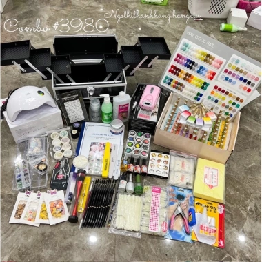 HANGKIU Combo Cốt Đồ Học & Làm Nails Cơ Bản - Bộ Dụng Cụ 1.88 Triệu 4