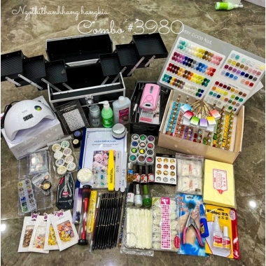 HANGKIU Combo Cốt Đồ Học & Làm Nails Cơ Bản - Bộ Dụng Cụ 1.88 Triệu 7