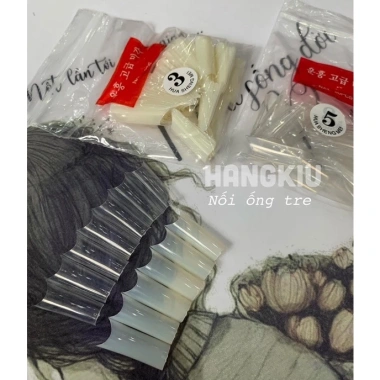 HANGKIU Móng giả nối ống tre hộp đẹp, giá chỉ 80.000đ, khuyến mãi 20%