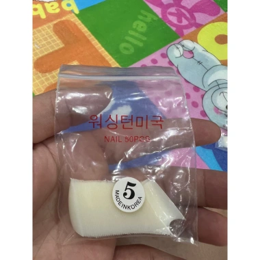 HANGKIU Móng nối lẻ size 5-9, bộ 50 móng 8k - Giá 15.000, khuyến mãi
