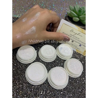 HangKiu Nhũ pha lê bắt sáng cao cấp 6 hũ - Trang điểm, makeup, ưu đãi 150k 3