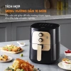 Hannah Olala x Gaabor AF65M-BK01A 6.5L Nồi chiên không dầu 1.400W Đối lưu 360 độ Giá 1 triệu 5