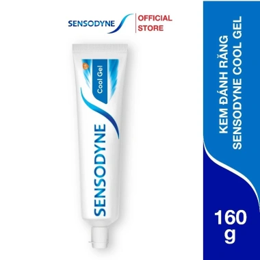 Hannah Olala x Sensodyne - Bộ 3 Cool Gel 160g, giảm ê buốt, hương bạc hà mát lạnh, 267.900₫