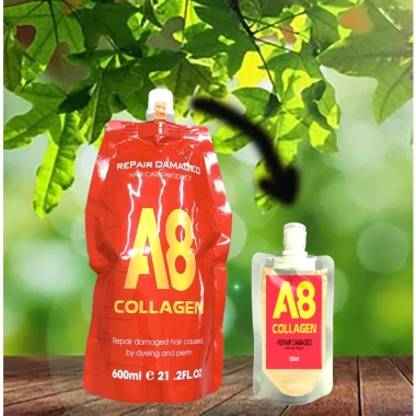 Hấp Collagen A8 120ml - Dưỡng da sâu, tăng đàn hồi, giảm nếp nhăn, giá chỉ 60.000 VND, giảm từ 75.000 VND 2 Hấp Collagen A8 120ml - Dưỡng da sâu, tăng đàn hồi, giảm nếp nhăn, giá chỉ 60.000 VND, giảm từ 75.000 VND 2