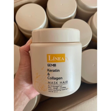 Hấp Dầu Keratin Collagen Linea 1.000ml - Dưỡng tóc chắc khỏe, giảm gãy, giá chỉ 100k