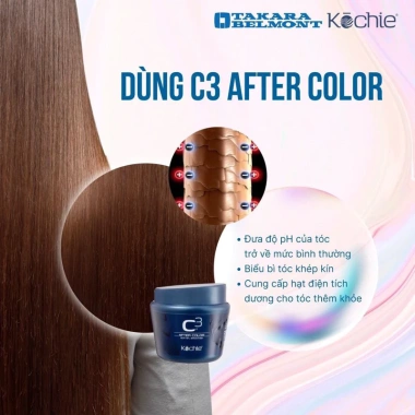 Hấp Dầu KOCHIE C3 After Color 500ml Chính Hãng - Phục Hồi Giữ Màu Tóc, Giá 89.000₫ 5