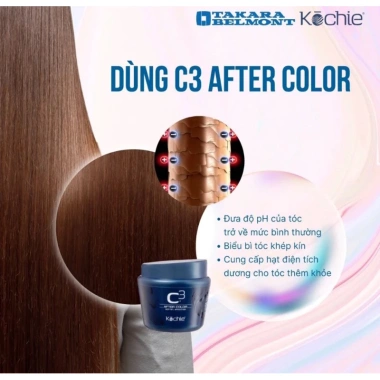 Hấp Dầu Phục Hồi Tóc KOCHIE C3 After Color 500ml - Dưỡng Màu, Giảm Giá 420k 4