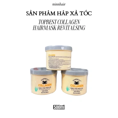 Hấp dầu TOPBEST Collagen 500ml - Giá chỉ 85.000đ, giảm 22% - Dưỡng da, tăng đàn hồi 2