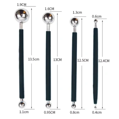 HAPPYLEAF 4 Dụng cụ đất sét: Mô hình, trang trí bánh, gốm kim loại, 63.470 VND 2 HAPPYLEAF 4 Dụng cụ đất sét: Mô hình, trang trí bánh, gốm kim loại, 63.470 VND 2