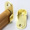 HAPPYLEAF Giá Đỡ Thanh Nội Thất 2 Cái Ống Cứng Dễ Lắp Hỗ Trợ Treo Tủ Quần Áo 3