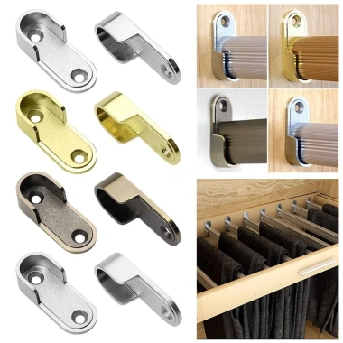 HAPPYLEAF Giá Đỡ Thanh Nội Thất 2 Cái Ống Cứng Dễ Lắp Hỗ Trợ Treo Tủ Quần Áo 7 HAPPYLEAF Giá Đỡ Thanh Nội Thất 2 Cái Ống Cứng Dễ Lắp Hỗ Trợ Treo Tủ Quần Áo 7