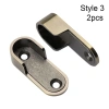 HAPPYLEAF Giá Đỡ Thanh Nội Thất 2 Cái Ống Cứng Dễ Lắp Hỗ Trợ Treo Tủ Quần Áo 13