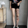 Happyleaf Quần Tất Legging Nữ Đẹp Mắt Thiết Kế Đơn Lưới Thời Trang 63.504 VND 6
