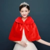HAPPYNOOK Cape Nữ Mùa Đông Dày Mềm Mại, Thanh Lịch - Phù Hợp Đám Cưới, Giá 127,900₫ 3