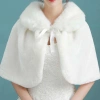 HAPPYNOOK Cape Nữ Mùa Đông Dày Mềm Mại, Thanh Lịch - Phù Hợp Đám Cưới, Giá 127,900₫ 8
