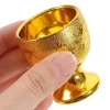 HAPPYNOOK Golden Temple Cup Ấm trà & Kính rượu vang cổ điển trang trí gia đình, chỉ 20.700₫ 8