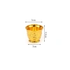 HAPPYNOOK Golden Temple Cup Ấm trà & Kính rượu vang cổ điển trang trí gia đình, chỉ 20.700₫ 10