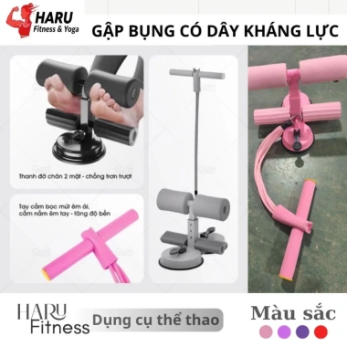 Haru HR10 Thiết Bị Tập Bụng Đa Năng 2 in 1 Nhỏ Gọn, Dây Kháng Lực, Tập Eo Tay Bụng Tại Nhà 115k 3 Haru HR10 Thiết Bị Tập Bụng Đa Năng 2 in 1 Nhỏ Gọn, Dây Kháng Lực, Tập Eo Tay Bụng Tại Nhà 115k 3
