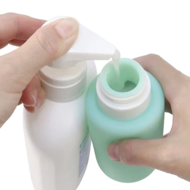 Hasara Chai Chiết Silicon 200ml Dầu Gội và Sữa Tắm Du Lịch CC20 - Không Rò Rỉ