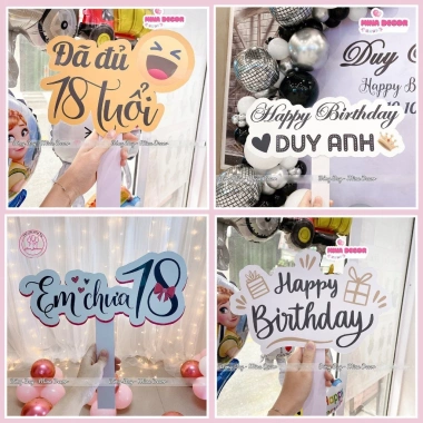 Hashtag sinh nhật người lớn cầm tay chụp ảnh - Giá chỉ 35.000đ, giảm so với 43.400đ