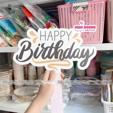 Hashtag sinh nhật người lớn cầm tay chụp ảnh - Giá chỉ 35.000đ, giảm so với 43.400đ