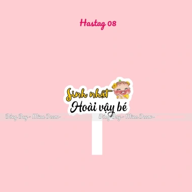 Hashtag sinh nhật người lớn cầm tay chụp ảnh - Giá chỉ 35.000đ, giảm so với 43.400đ 10 Hashtag sinh nhật người lớn cầm tay chụp ảnh - Giá chỉ 35.000đ, giảm so với 43.400đ 10