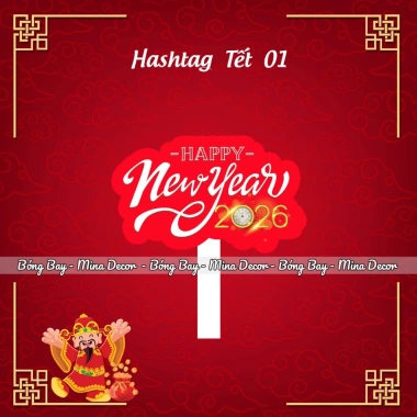 Hashtag Tết 2.026 - Bộ hashtag chụp hình năm mới, tiệc cuối năm, tất niên chỉ 26.000₫ (giá gốc 32.500₫)