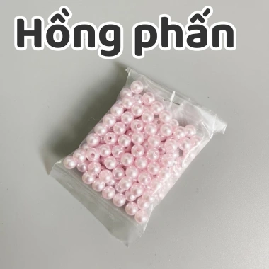 Hạt Bẹt, Hạt Cườm, Hạt Ngọc Trai Nhựa Có Lỗ Nhiều Màu 10g - Giá 15.000đ 10 Hạt Bẹt, Hạt Cườm, Hạt Ngọc Trai Nhựa Có Lỗ Nhiều Màu 10g - Giá 15.000đ 10