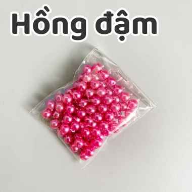 Hạt Bẹt, Hạt Cườm, Hạt Ngọc Trai Nhựa Có Lỗ Nhiều Màu 10g - Giá 15.000đ 13 Hạt Bẹt, Hạt Cườm, Hạt Ngọc Trai Nhựa Có Lỗ Nhiều Màu 10g - Giá 15.000đ 13