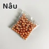 Hạt Bẹt, Hạt Cườm, Hạt Ngọc Trai Nhựa Có Lỗ Nhiều Màu 10g - Giá 15.000đ 15