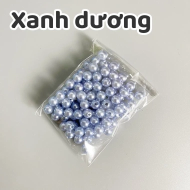 Hạt Bẹt, Hạt Cườm, Hạt Ngọc Trai Nhựa Có Lỗ Nhiều Màu 10g - Giá 15.000đ 18 Hạt Bẹt, Hạt Cườm, Hạt Ngọc Trai Nhựa Có Lỗ Nhiều Màu 10g - Giá 15.000đ 18