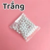 Hạt Bẹt, Hạt Cườm, Hạt Ngọc Trai Nhựa Có Lỗ Nhiều Màu 10g - Giá 15.000đ 21