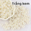 Hạt Bẹt, Hạt Cườm, Hạt Ngọc Trai Nhựa Có Lỗ Nhiều Màu 10g - Giá 15.000đ 24