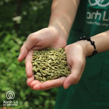 Hạt bí ăn liền Tết bí xanh Mông Cổ sạch không chất bảo quản 250/500gr Lazen