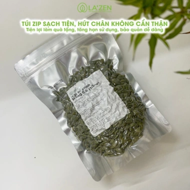 Hạt bí ăn liền Tết bí xanh Mông Cổ sạch không chất bảo quản 250/500gr Lazen