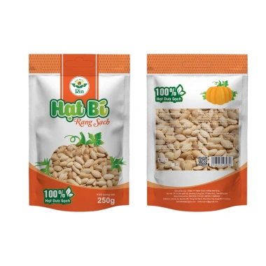 Hạt bí rang muối RIN REAL – Không tẩy, thơm béo, giòn mẩy, tốt cho sức khỏe, giá 34.000 VND