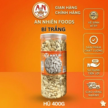 Hạt bí trắng nguyên chất – Khối lượng tịnh, không tính bao bì, giá 102.000₫