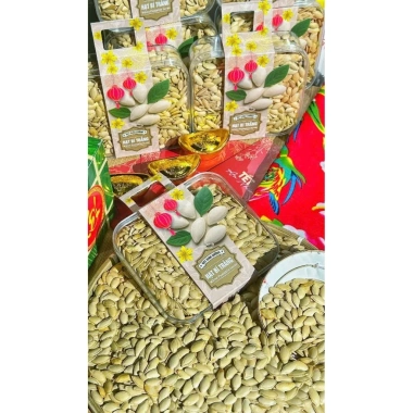 Hạt bí trắng rang tay mẫu Tết 450g - Giòn tan, vị thơm, giảm giá 104.500₫