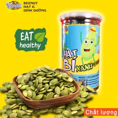 Hạt bí xanh Ấn Độ rang tách vỏ - Nhân Healthy BeeNut, dinh dưỡng, 100-500g, giảm 20%