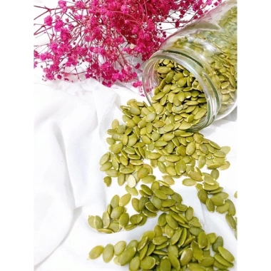 Hạt bí xanh Trần Anh Food 500g sấy chín tách vỏ nguyên vị, thơm giòn nhập khẩu